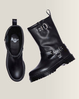 Anistone Hi Leather Biker Boots - view 3