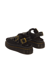 Dunnet Flower Full Grain Leather Sandals - view 6