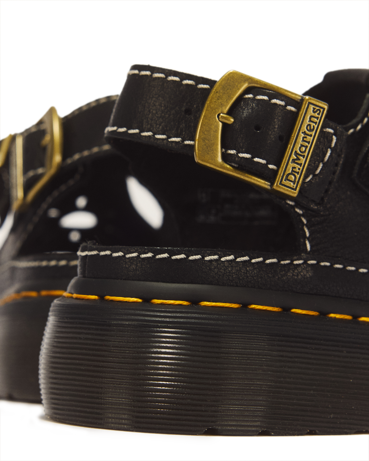 Dunnet Flower Full Grain Leather Sandals - view 8