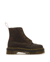 Sinclair Crazy Horse leather platform boots - view 1
