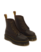 Sinclair Crazy Horse leather platform boots - view 5