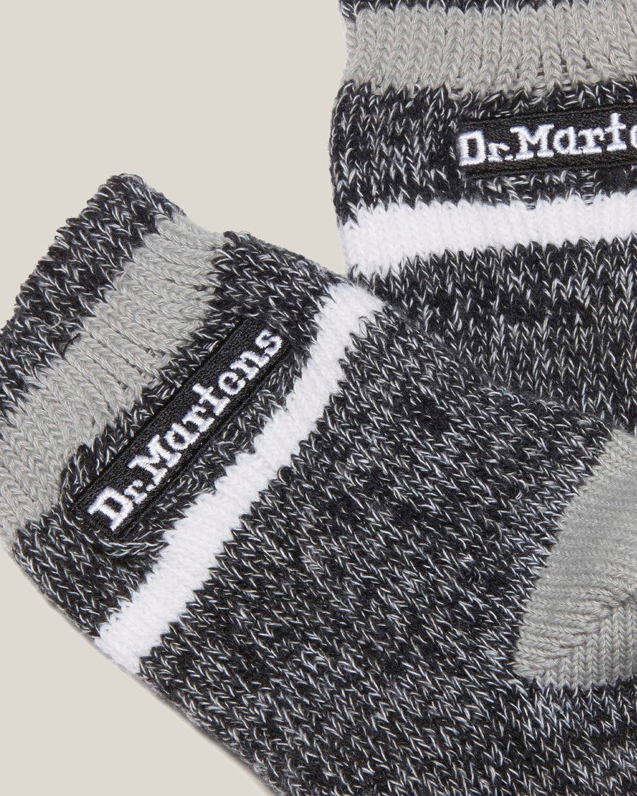 Short Marl Cotton Blend Socks - view 2