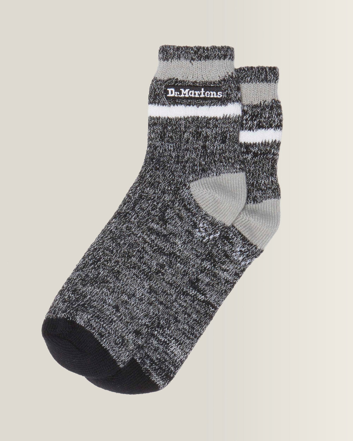 Short Marl Cotton Blend Socks - view 1