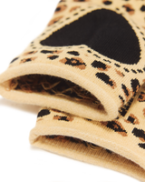 Leopard Heart Cotton Blend Socks - view 4