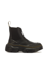DMXL Zip Chelsea leather boots - view 1