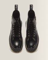 1460 Lace and Zip Smooth leather Boots - view 4