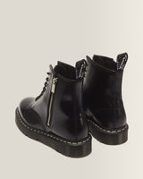 1460 Lace and Zip Smooth leather Boots - view 6