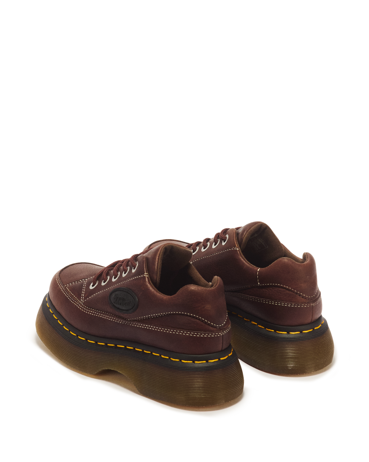 Buzz 5-eye Grizzly leather shoes - view 6