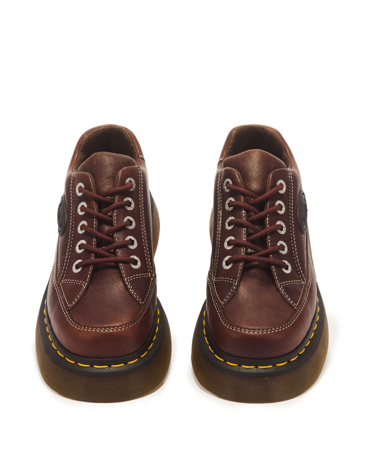 Buzz 5-eye Grizzly leather shoes - view 4
