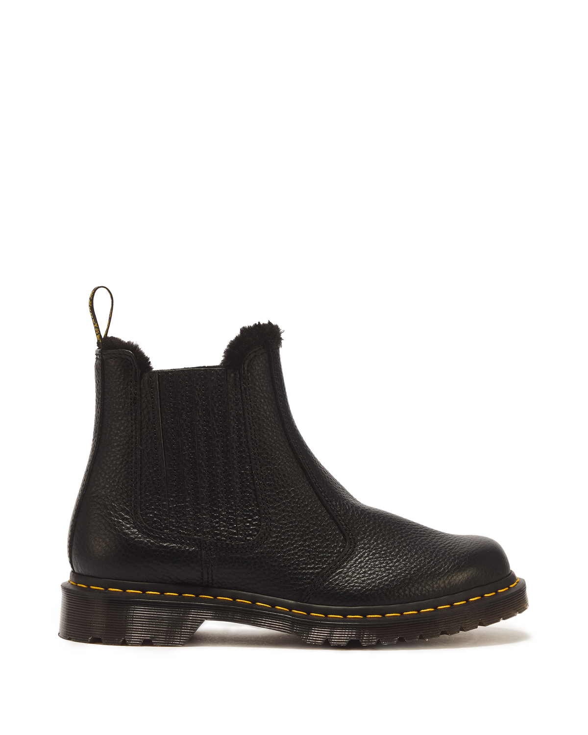 2976 LEONORE II FAUX FUR LINED SOFT LEATHER CHELSEA BOOTS - view 1