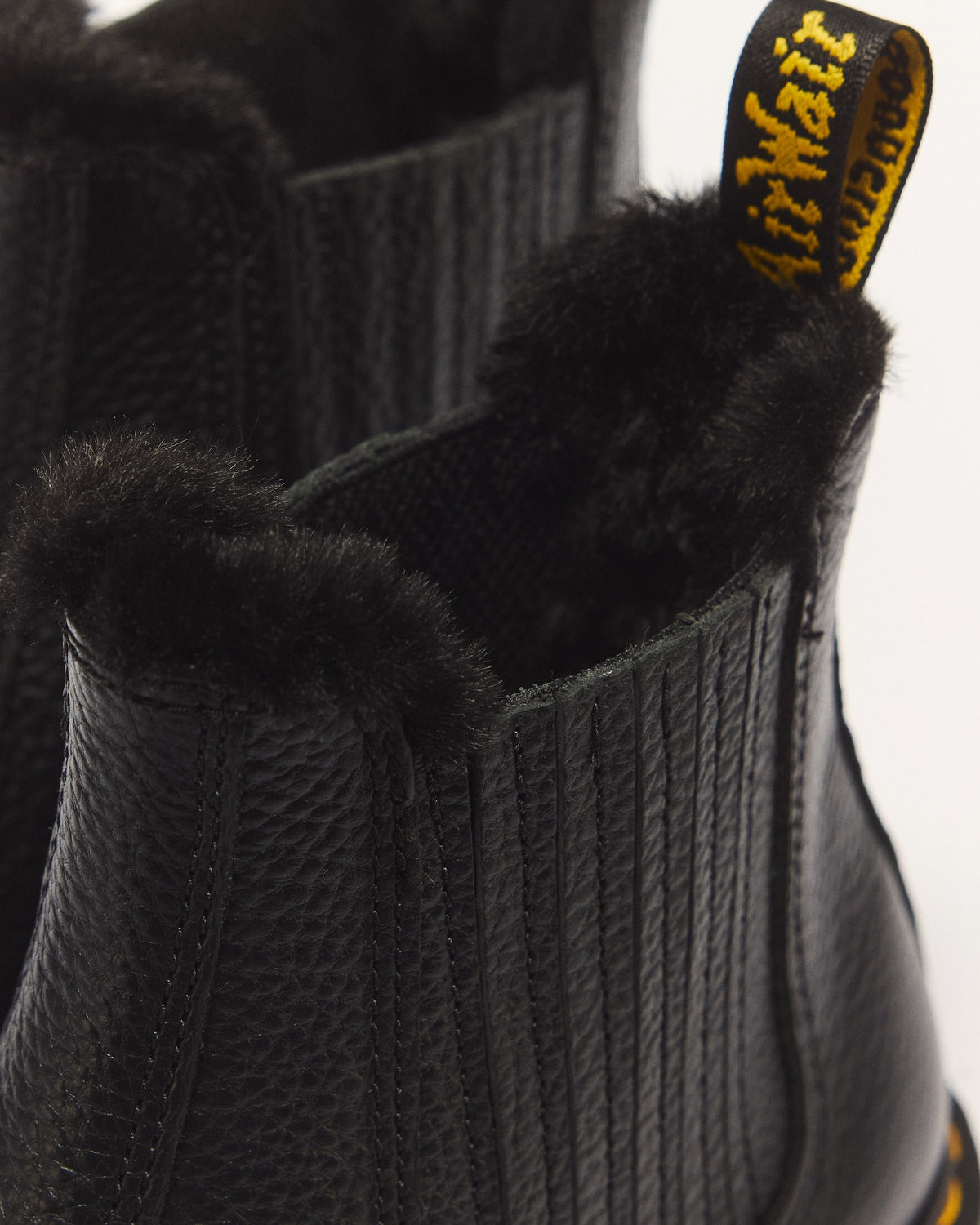 2976 LEONORE II FAUX FUR LINED SOFT LEATHER CHELSEA BOOTS - view 3
