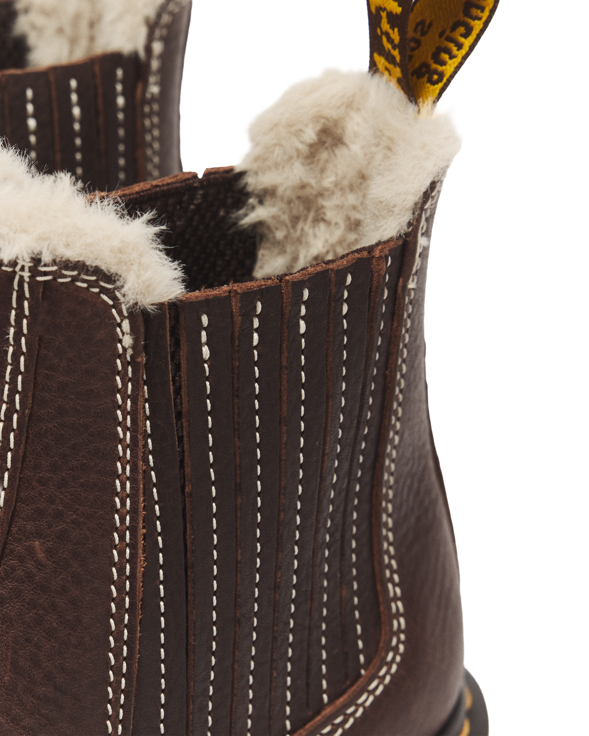 2976 Leonore II Faux Fur Lined Grizzly Leather Chelsea Boots - view 3