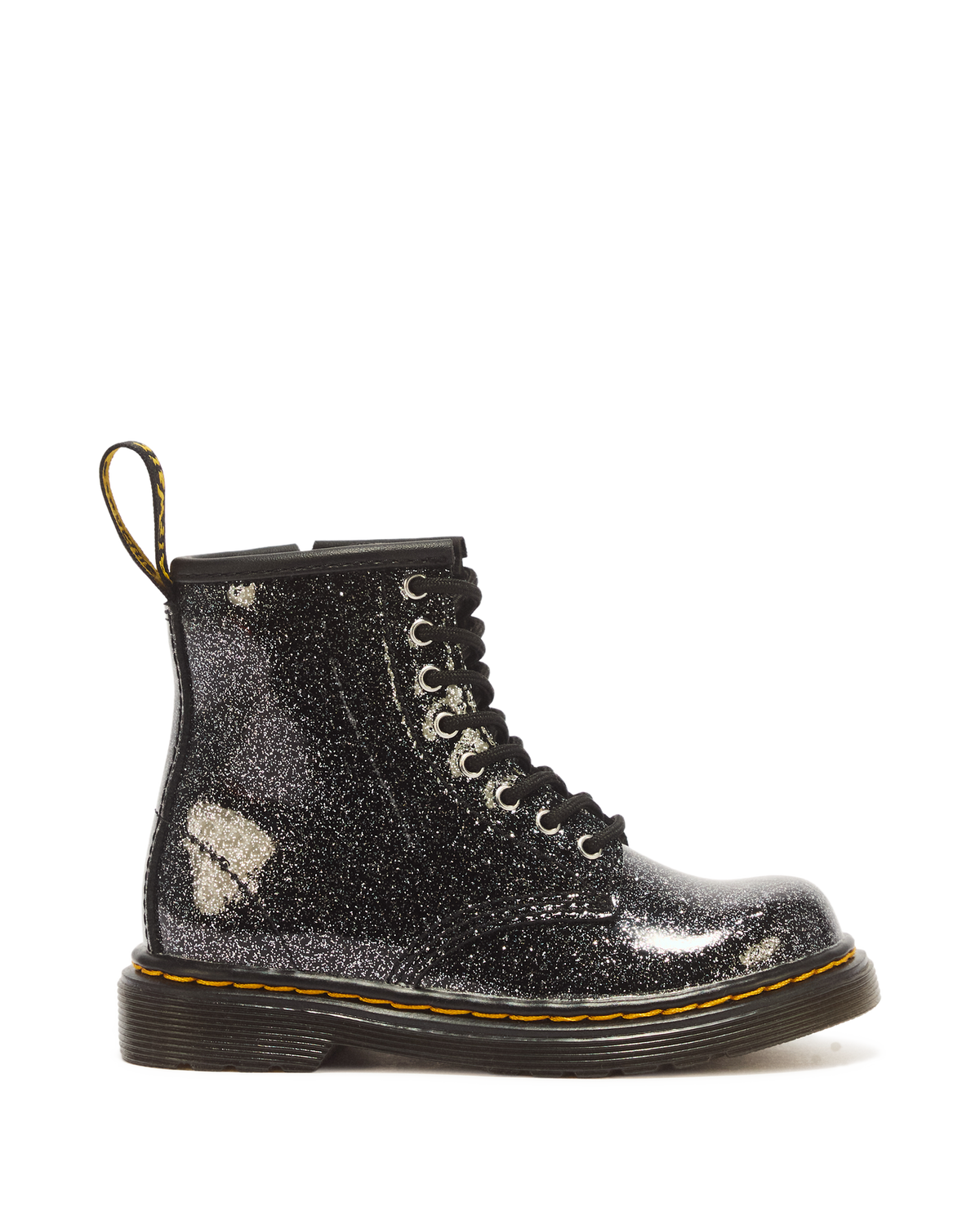 TODDLER 1460 GLITTER PATENT LEATHER  BOOTS - view 1