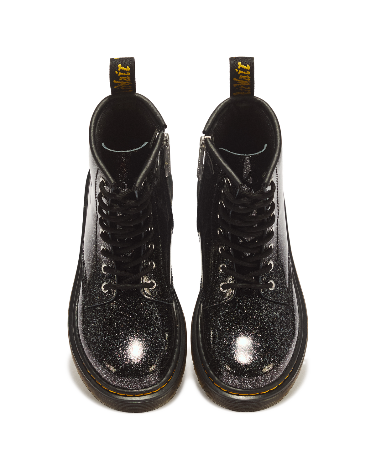 JUNIOR 1460 GLITTER PATENT LEATHER  BOOTS - view 4