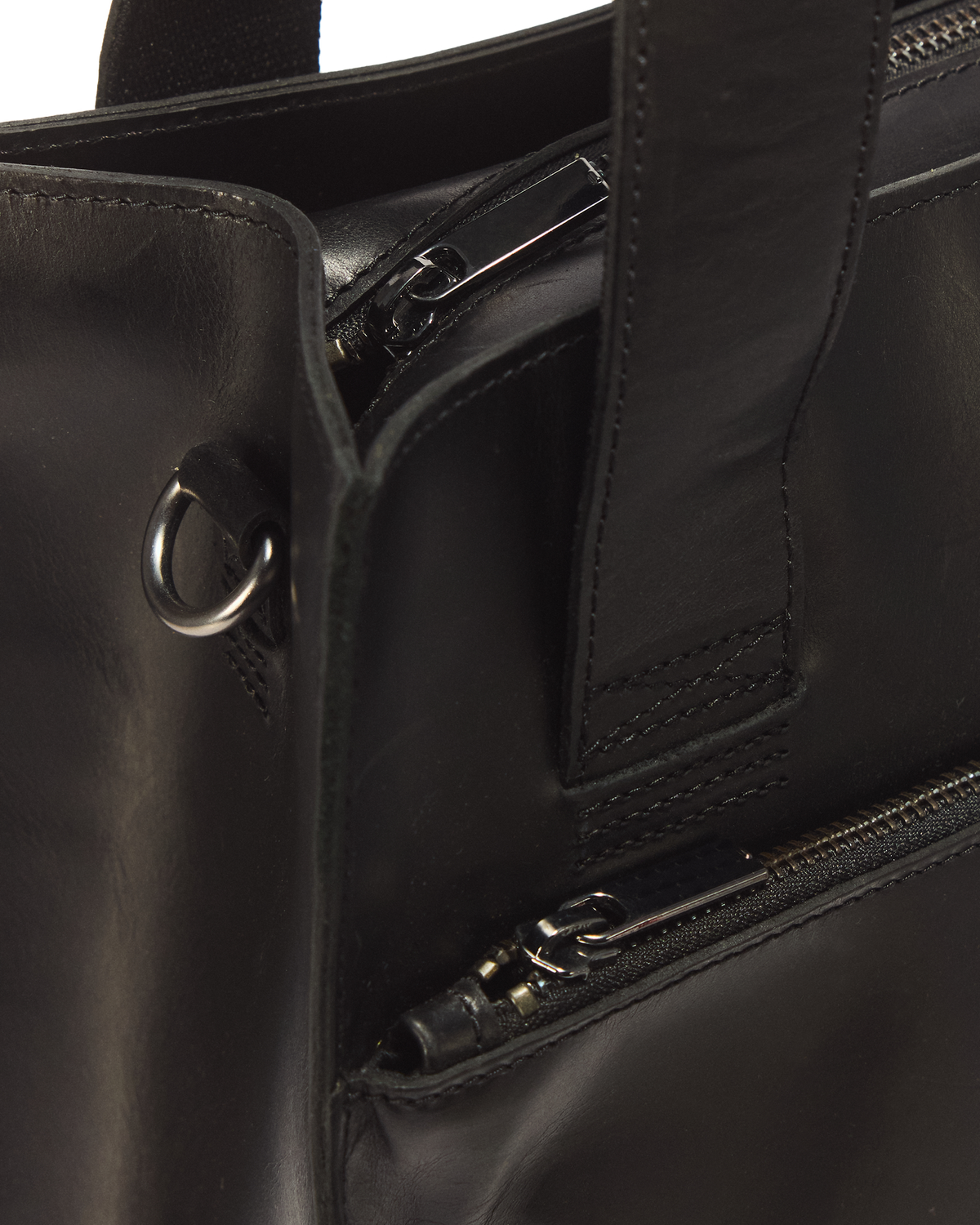 LEATHER TOTE BAG - view 4