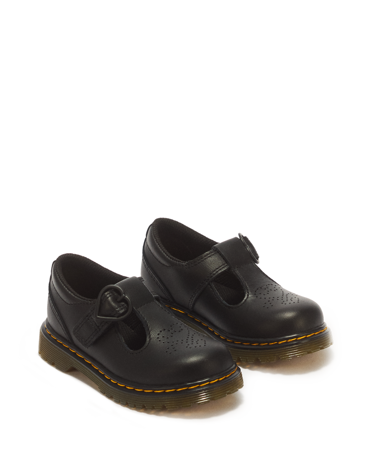 Toddler Polley II Heart Soft Leather Mary Jane Shoes - view 5