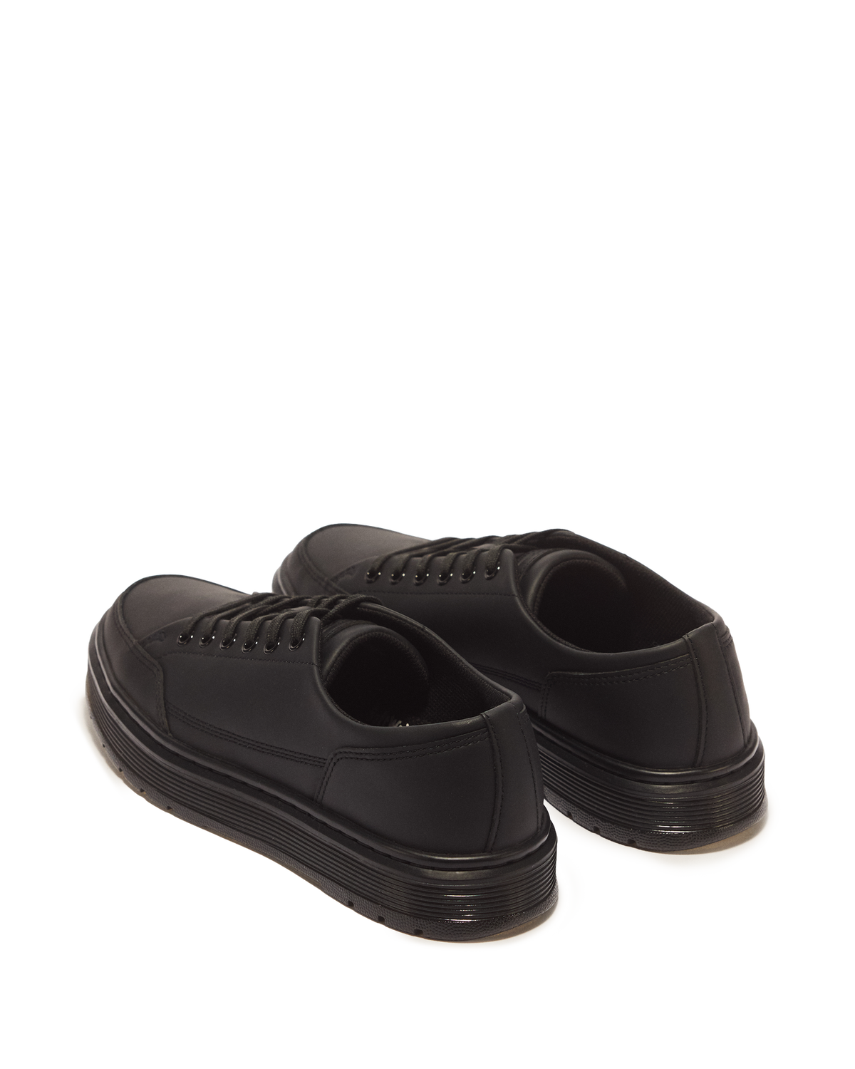 BROOKLINE 6-EYE NAPPA LEATHER SHOES - view 6