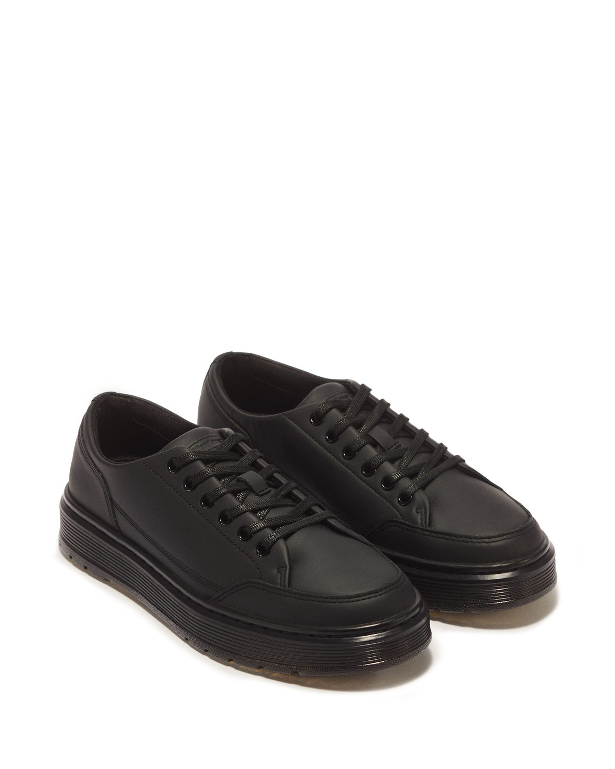 BROOKLINE 6-EYE NAPPA LEATHER SHOES - view 5