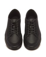 BROOKLINE 6-EYE NAPPA LEATHER SHOES - view 4