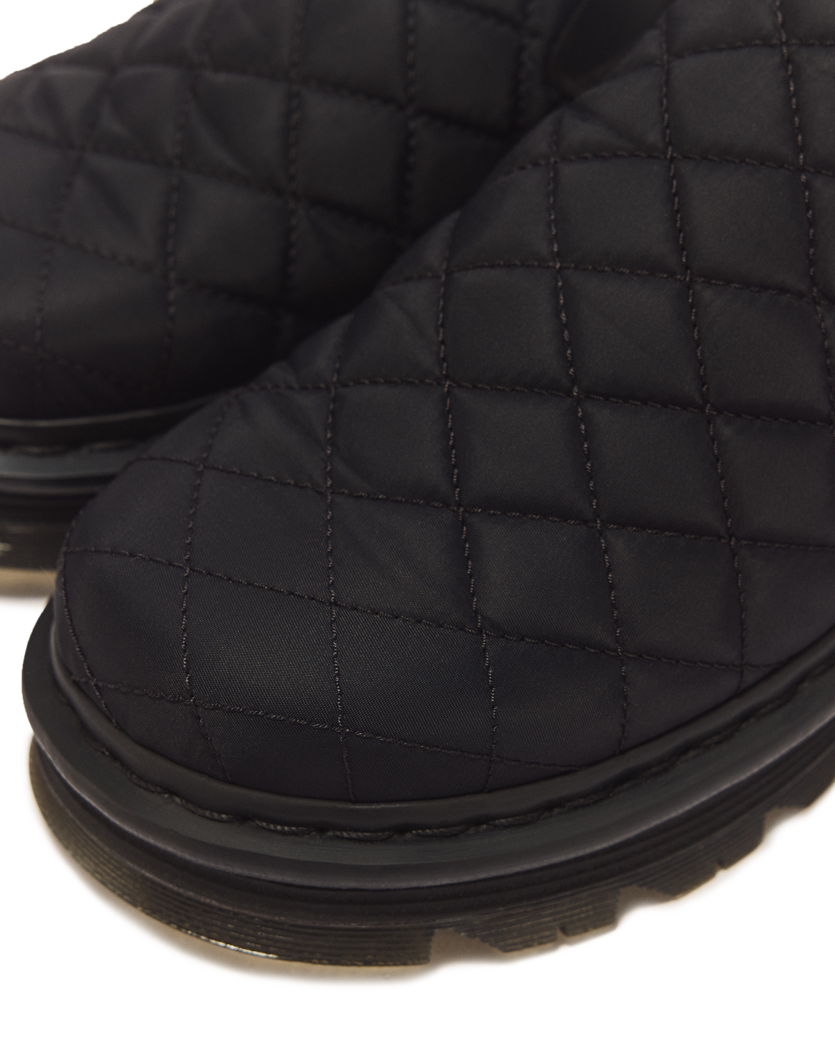 Zebzag Quilted Canvas Platform Mules - view 10