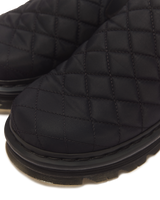 Zebzag Quilted Canvas Platform Mules - view 10