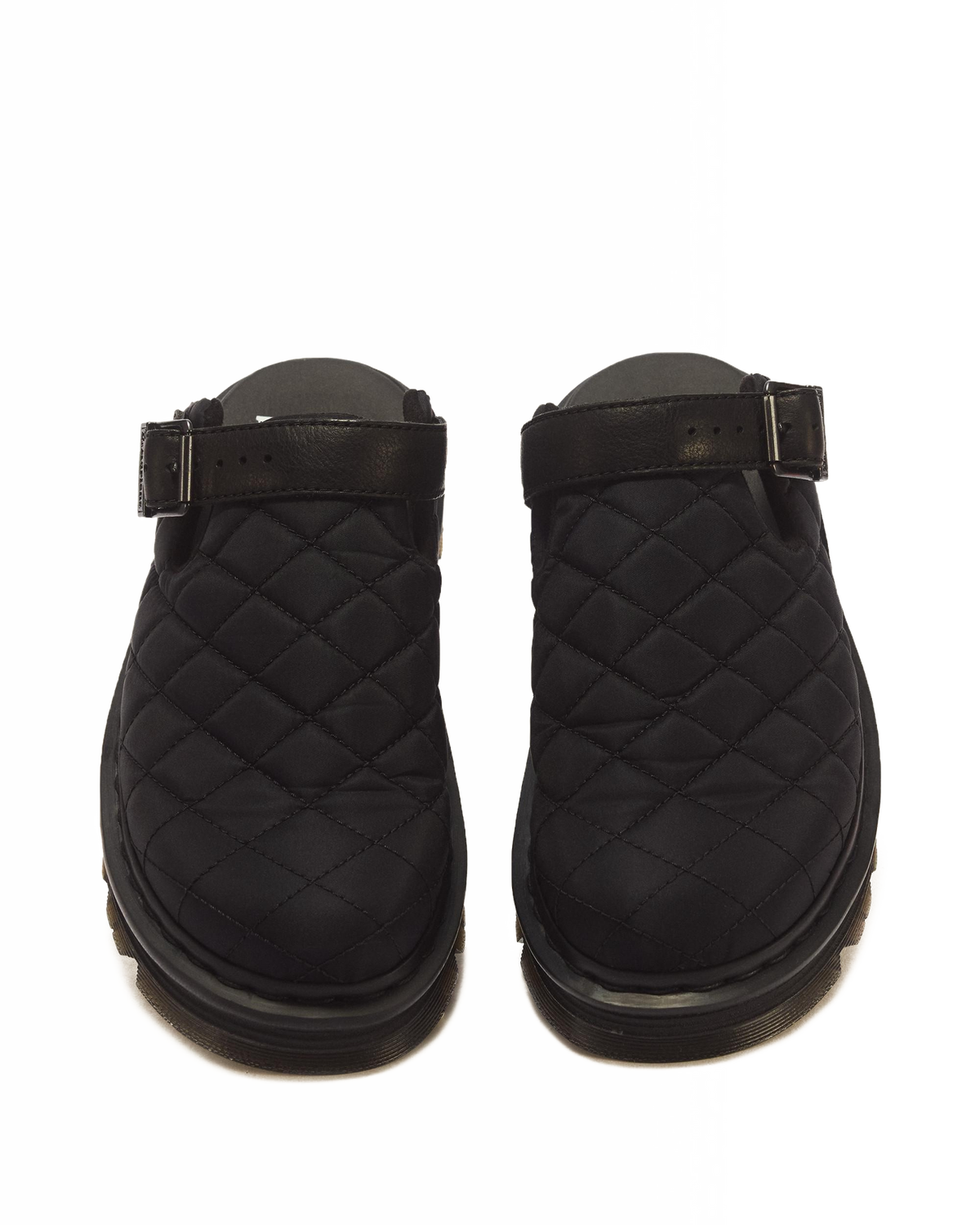Zebzag Quilted Canvas Platform Mules - view 6