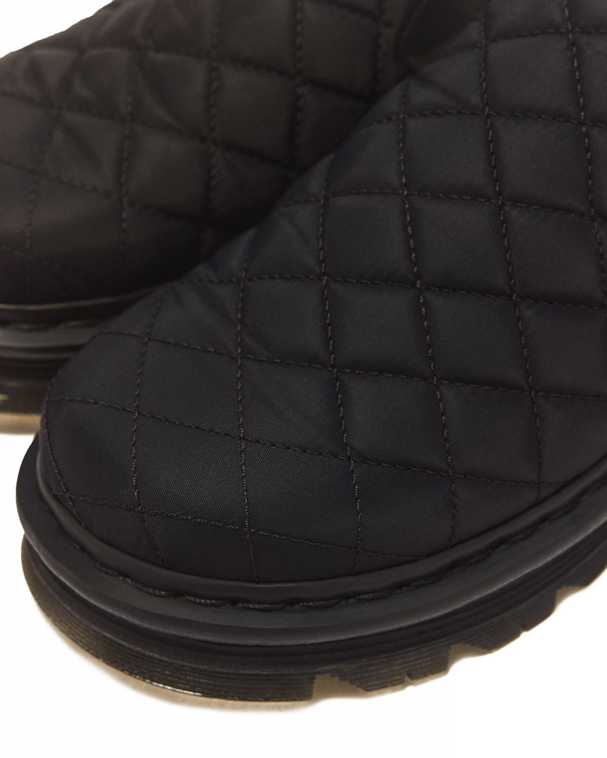 Zebzag Quilted Canvas Platform Mules - view 9