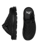 Zebzag Quilted Canvas Platform Mules - view 5