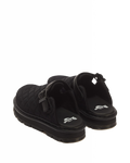 Zebzag Quilted Canvas Platform Mules - view 1