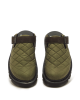 Zebzag Quilted Canvas Platform Mules - view 6