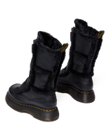 Buzz Lace Up Faux Fur Lined Grizzly Leather Boots - view 5