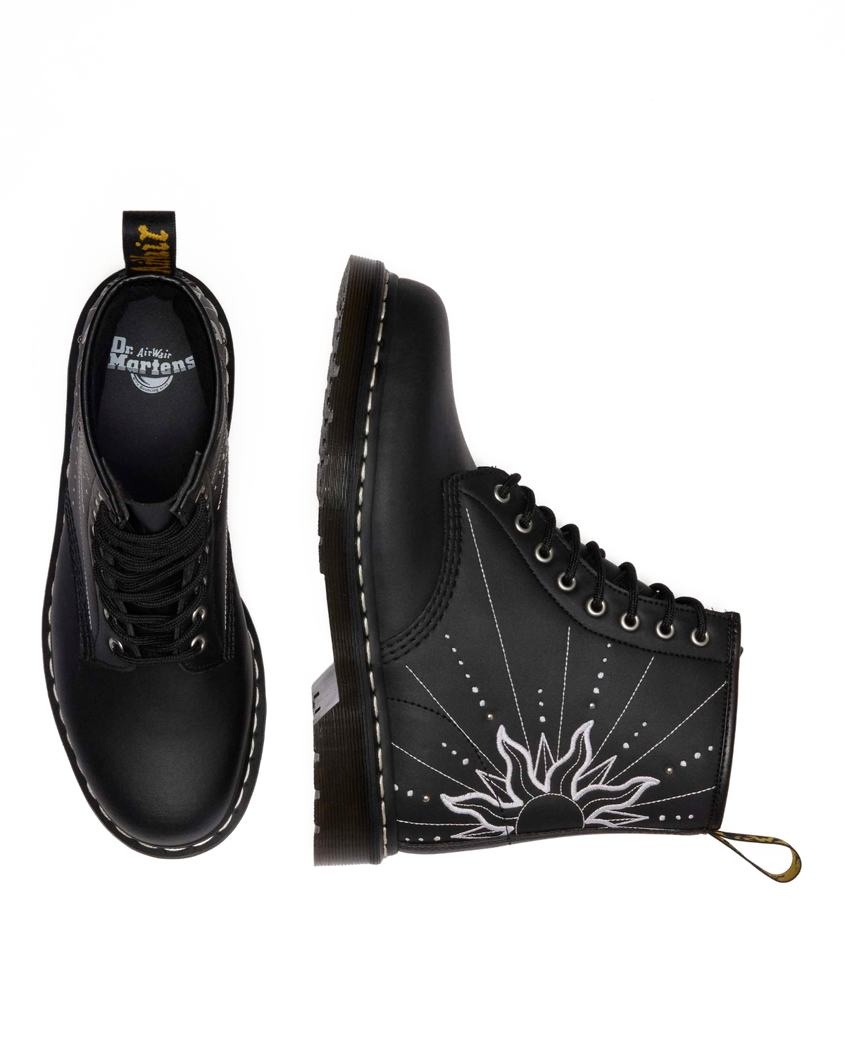 1460 Solar Flare Reclaimed Leather Boots - view 3