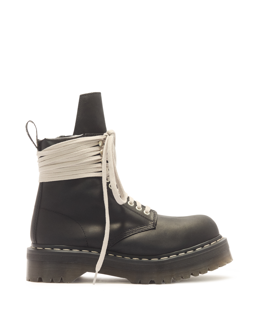 RICK OWENS STEEL TOE BOOTS - view 1