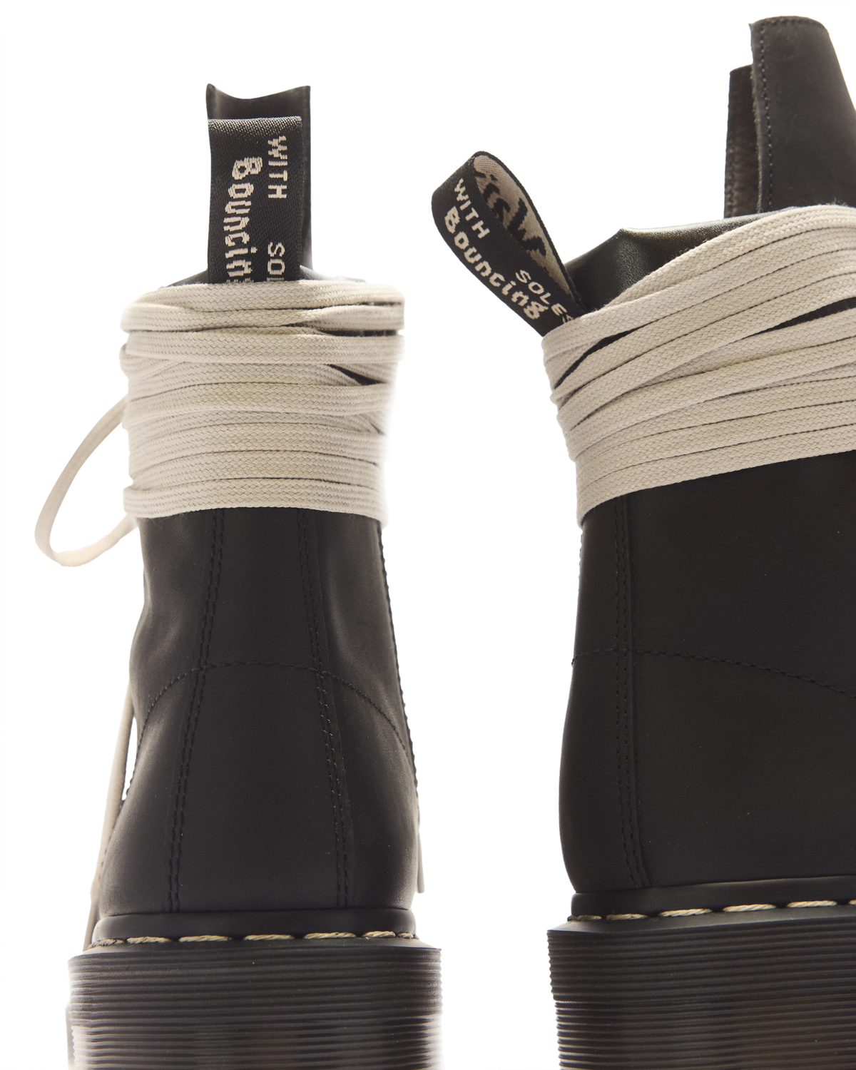 RICK OWENS STEEL TOE BOOTS - view 7