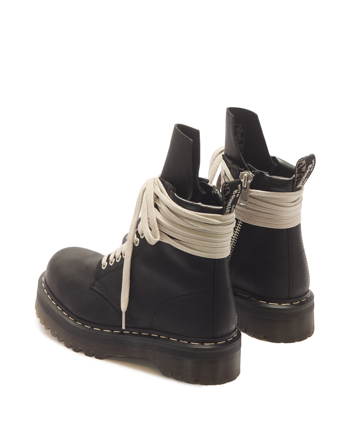 RICK OWENS STEEL TOE BOOTS - view 4