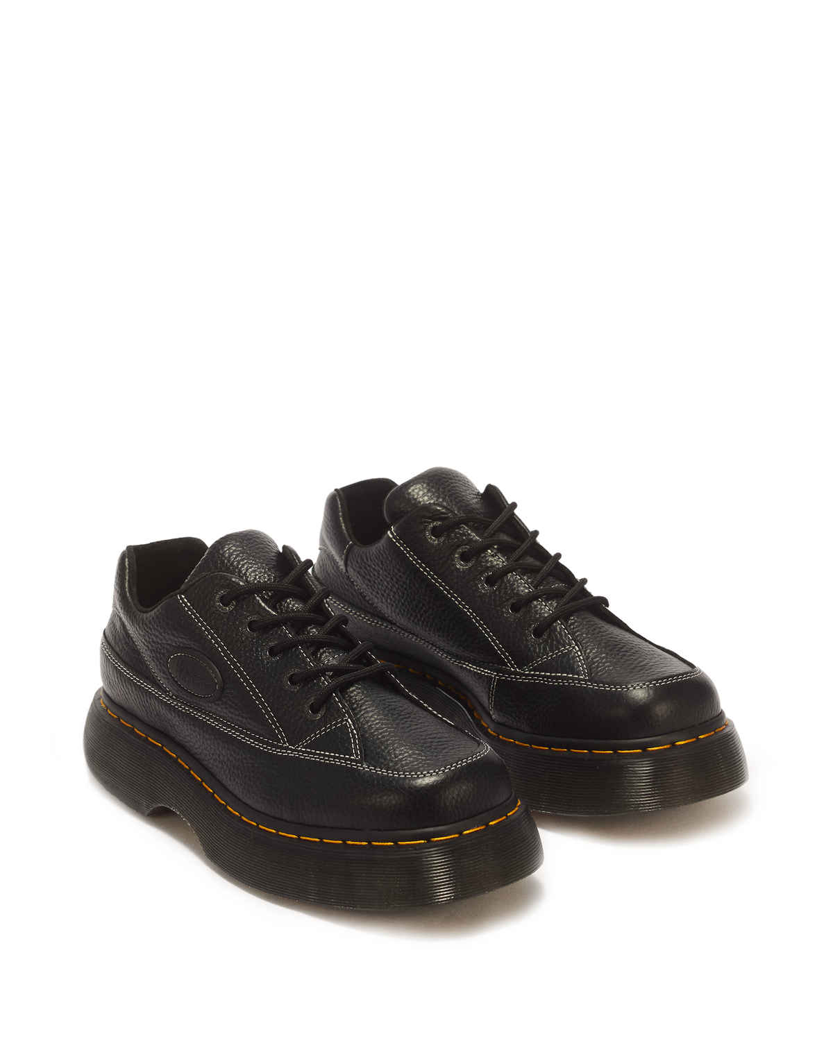 Buzz 5-eye Milled Nappa Leather Shoes - view 5
