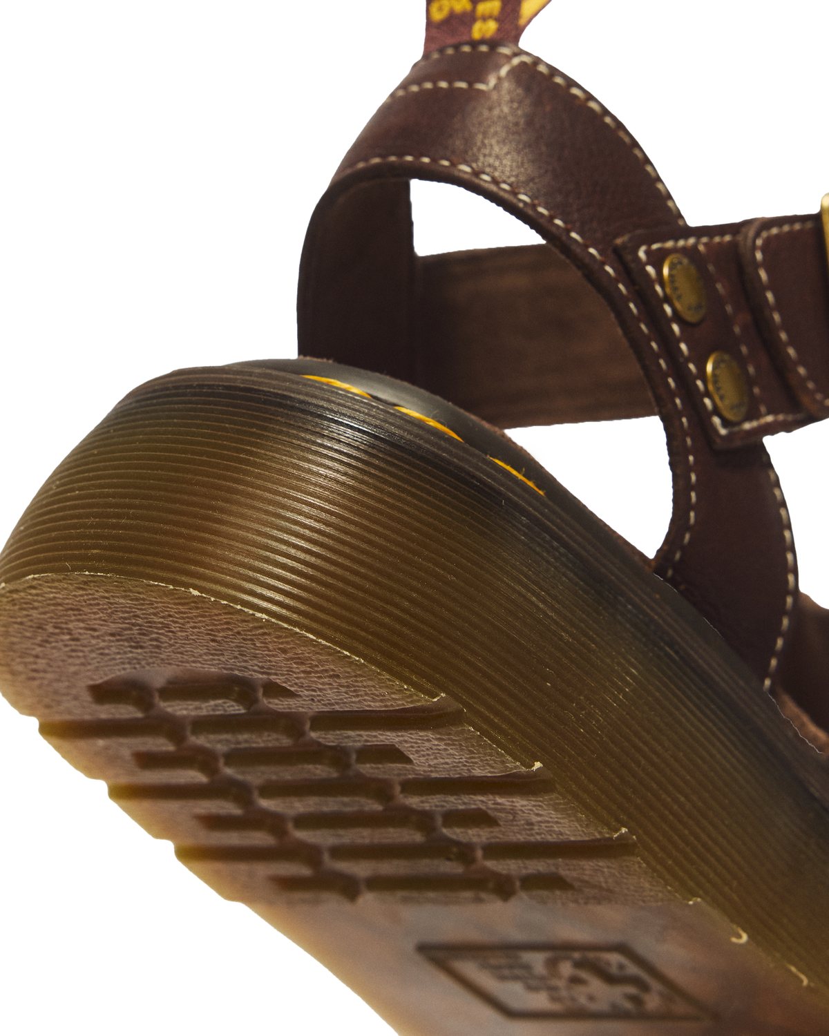 Gryphon Quad Grizzly Leather Sandals - view 8