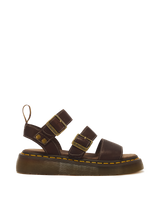 Gryphon Quad Grizzly Leather Sandals - view 1