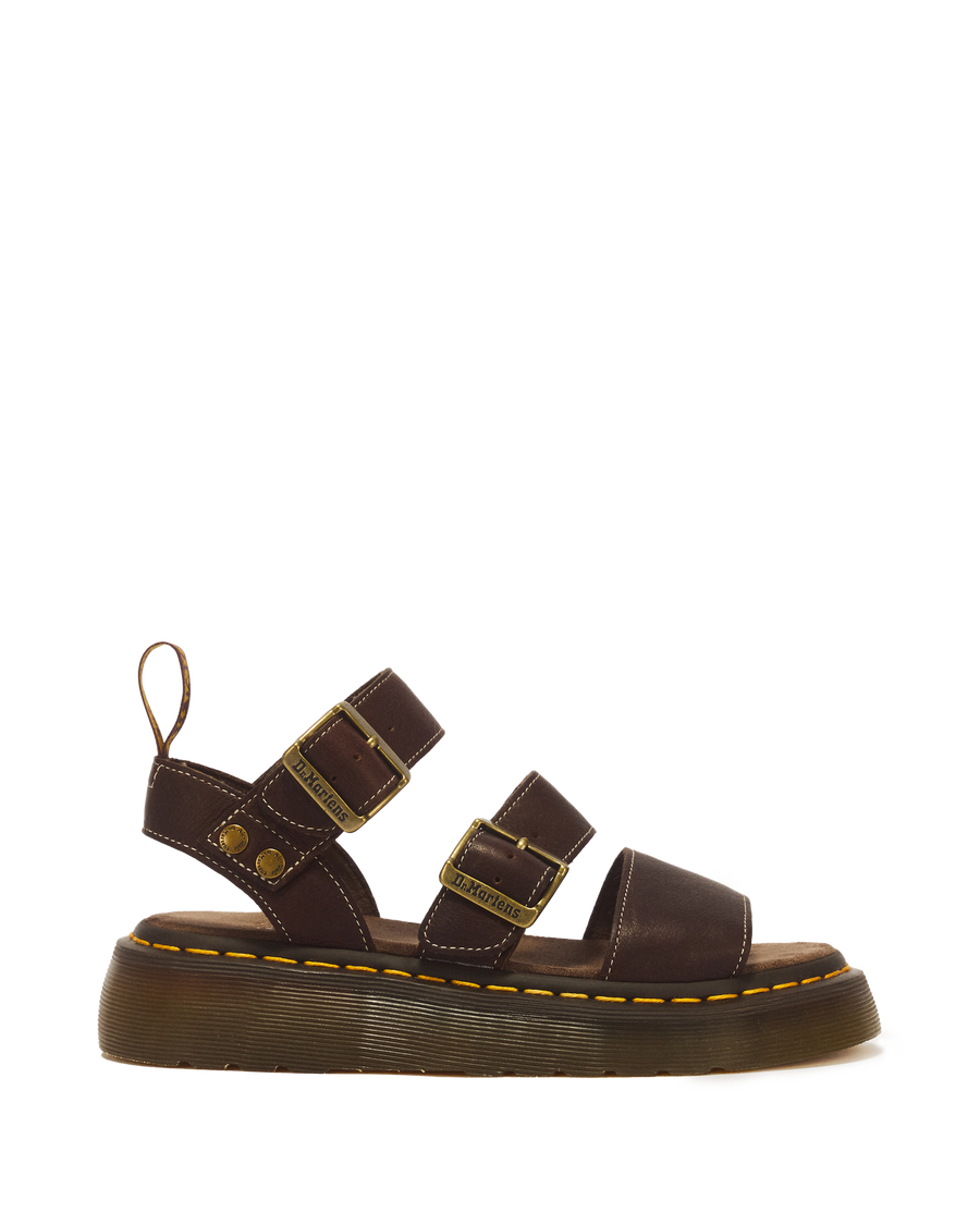 Gryphon Quad Grizzly Leather Sandals - view 1