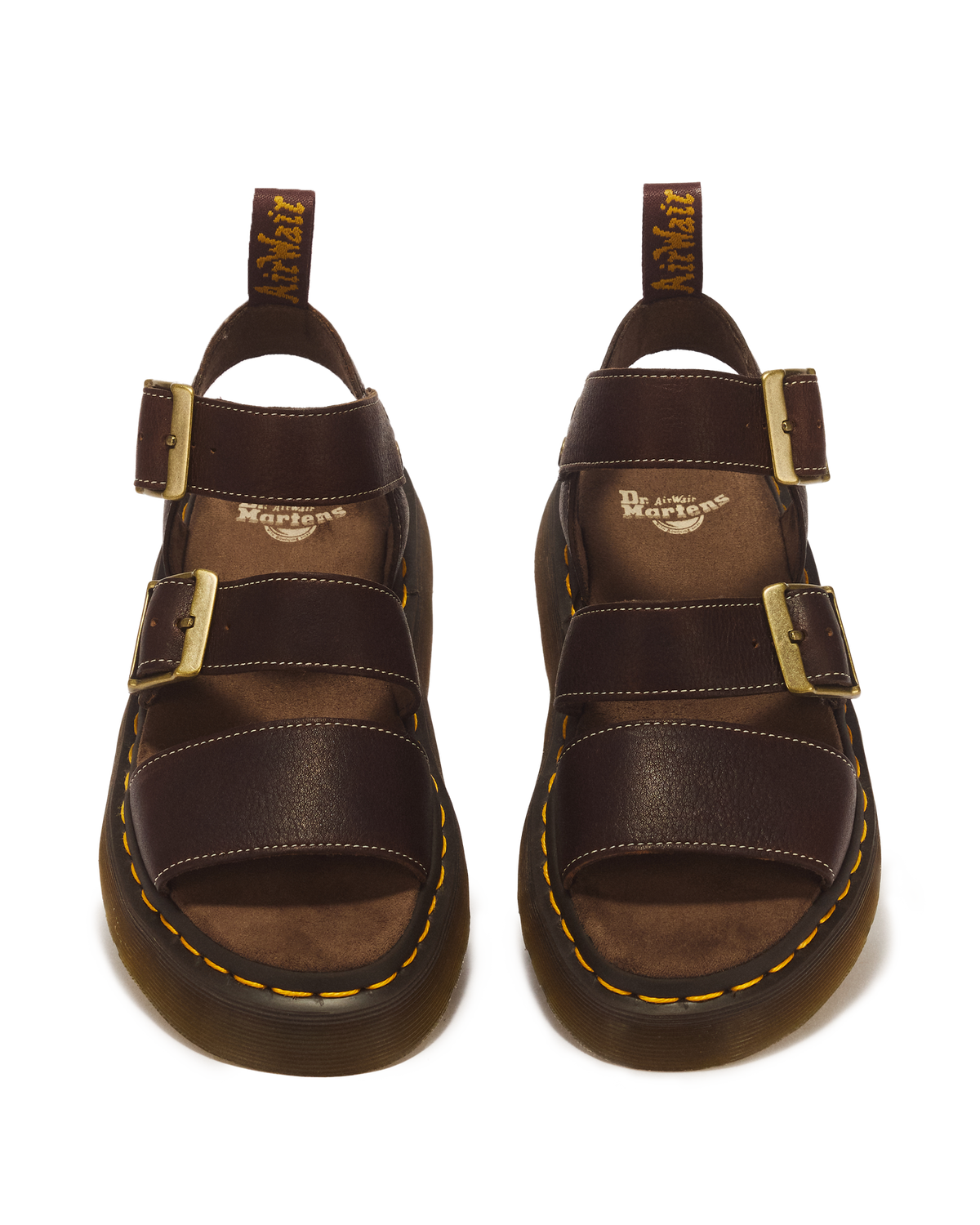 Gryphon Quad Grizzly Leather Sandals - view 4
