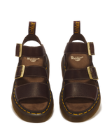 Gryphon Quad Grizzly Leather Sandals - view 4