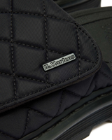Zebzag Quilted Canvas Platform Slides - view 2