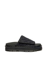 Zebzag Quilted Canvas Platform Slides - view 1