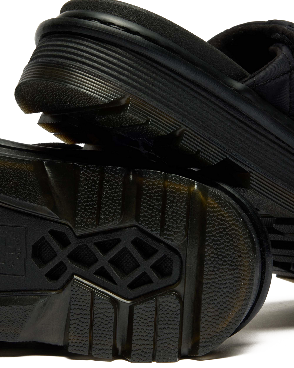 Zebzag Quilted Canvas Platform Slides - view 7