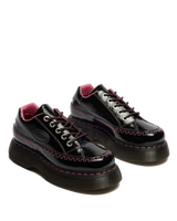 Buzz 5-Eye Distressed Patent Leather Shoes - view 4