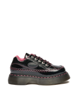 Buzz 5-Eye Distressed Patent Leather Shoes - view 1