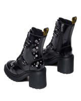 CHESNEY STUDDED BUTTERO LEATHER FLARE HEEL BOOTS - view 5