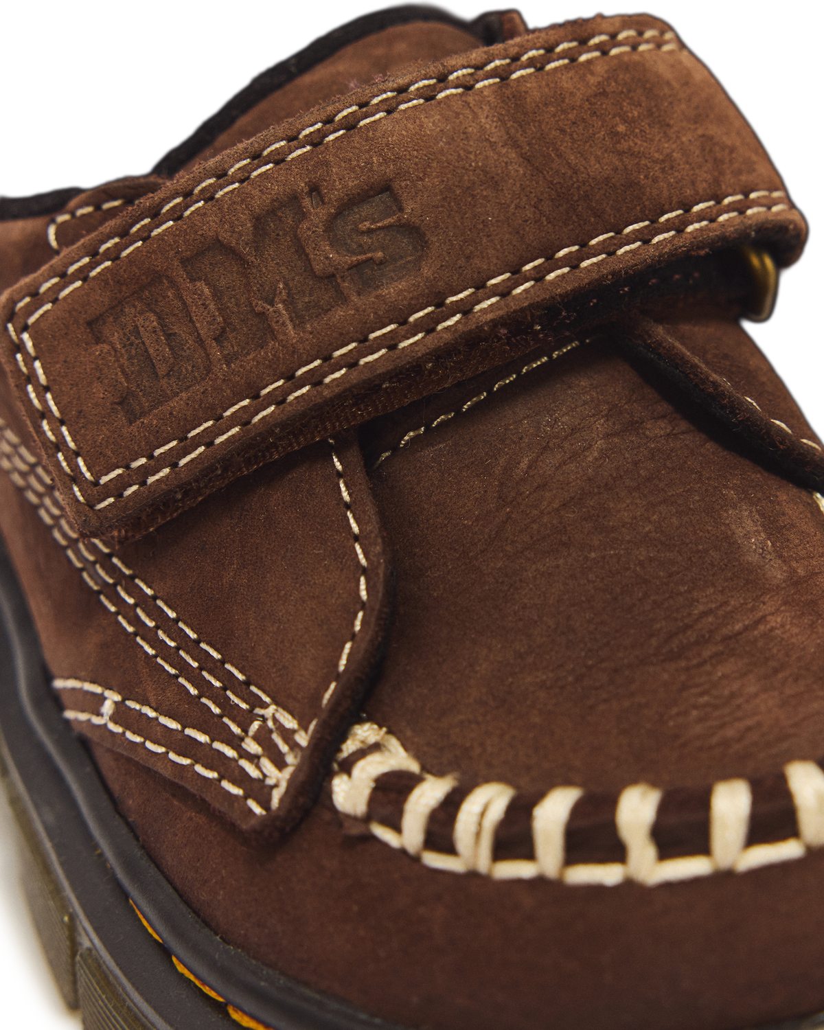 Toddler Raffe Strap Tumbled Nubuck Strap Shoes - view 3