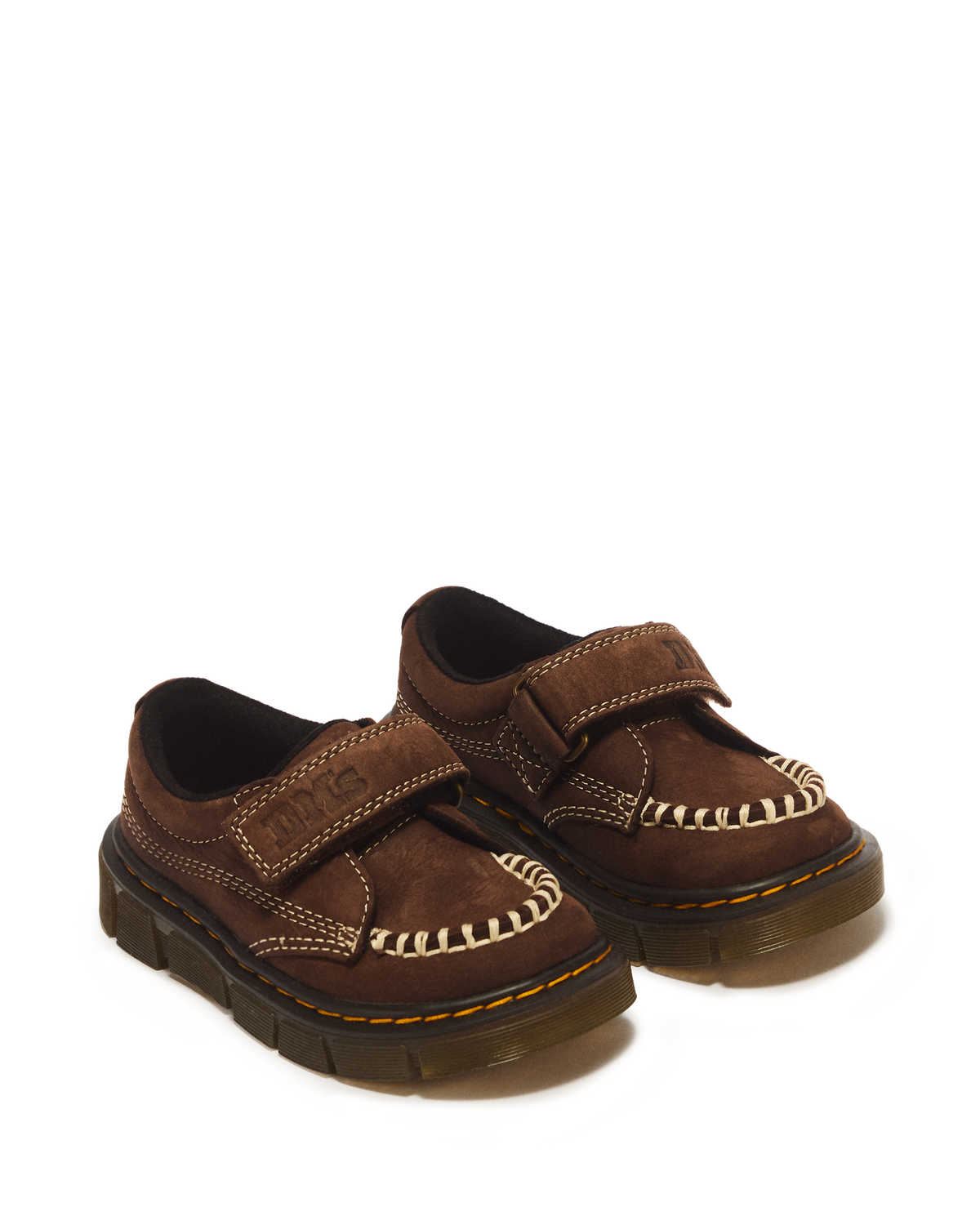 Toddler Raffe Strap Tumbled Nubuck Strap Shoes - view 5
