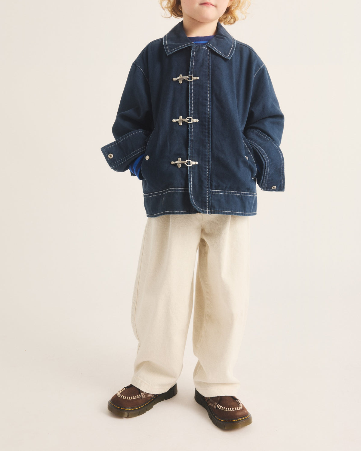Junior Raffe Strap Tumbled Nubuck Strap Shoes - view 2